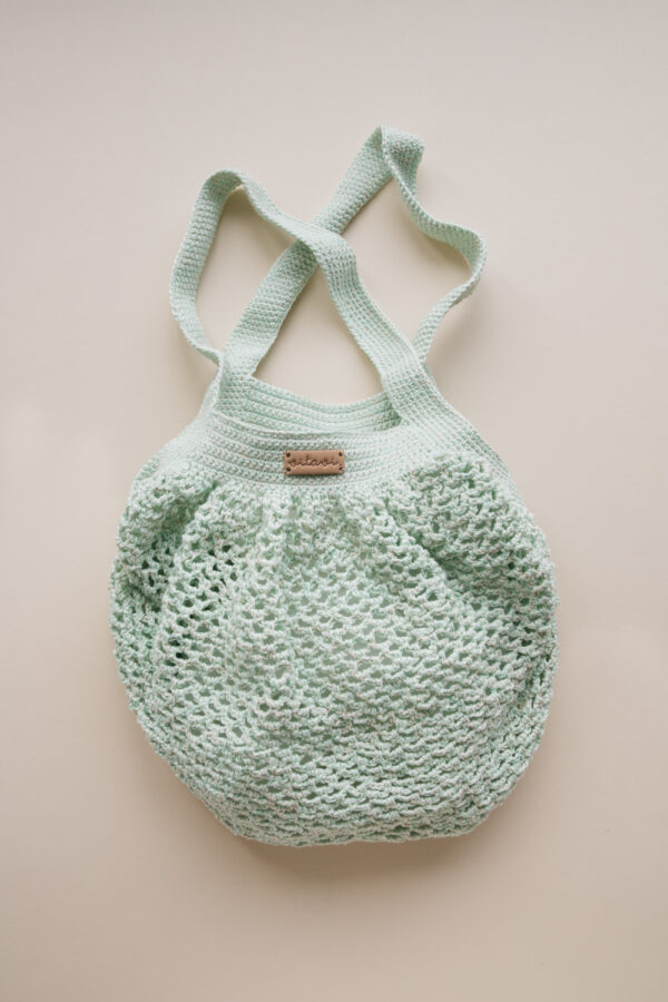 Crochet Net Bag - Mint