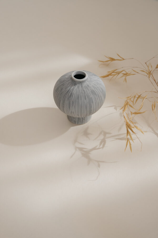Cecilia Ceramic Vase - Striped