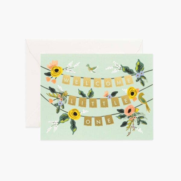Rifle Paper Co. "Welcome Garland" Greeting Card