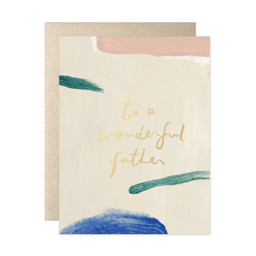 To A Wonderful Father Card