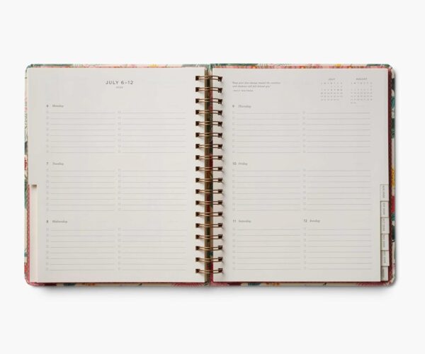 Rifle Paper Co. 2025-2026 "Dahlia" 17-Month Large Planner