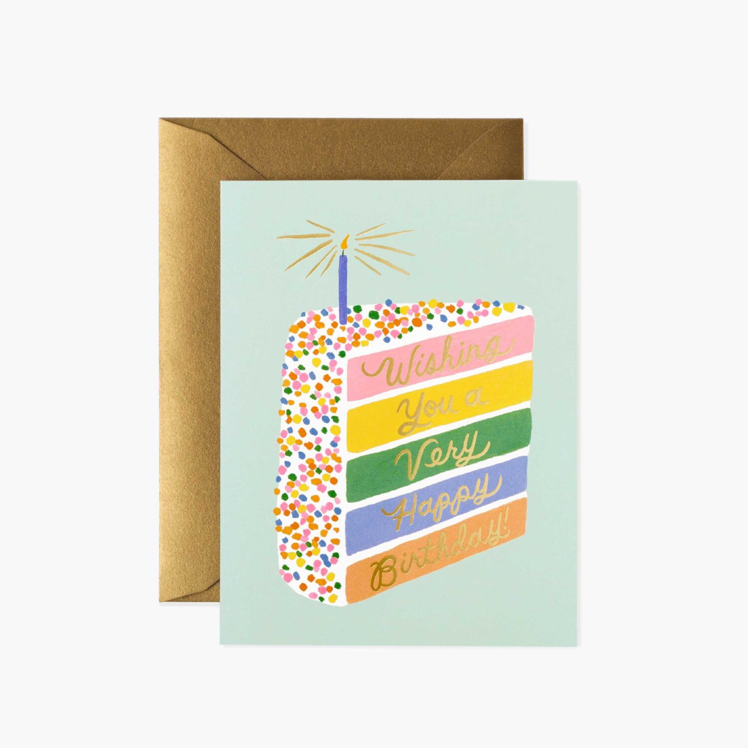 Rifle Paper Co. "Cake Slice Birthday" Greeting Card