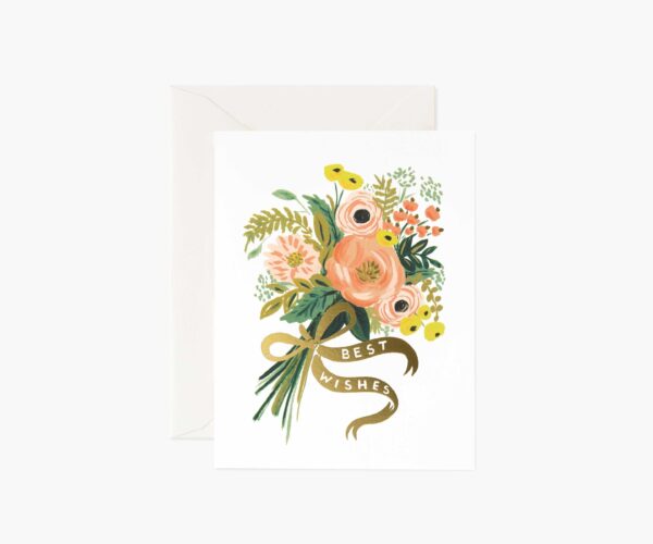 Rifle Paper Co. "Best Wishes Bouquet" Greeting Card