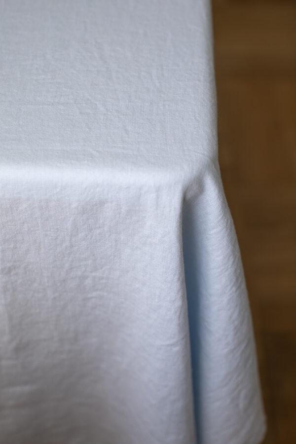 Sky Linen Tablecloth