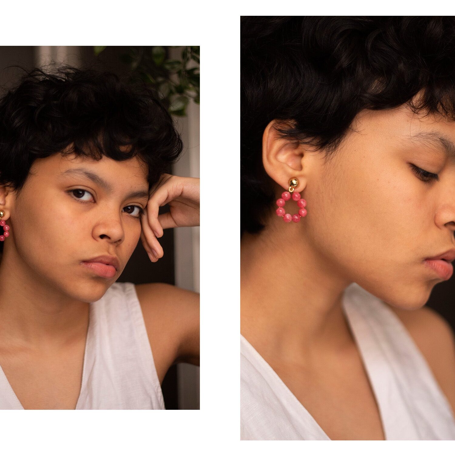 Carolina Jade Gemstone Earrings