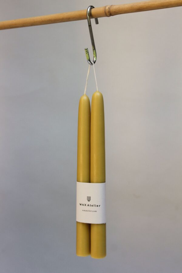 Beeswax Dining Candles - Natural