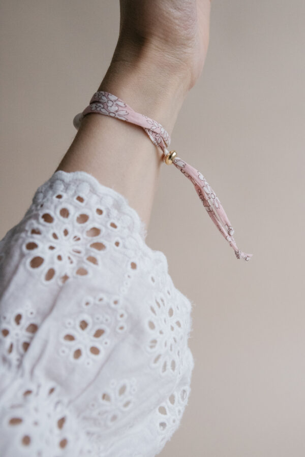 Liberty Pearl Bracelet - Blush
