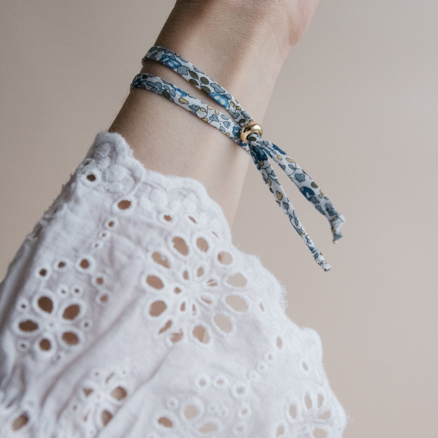 Liberty Pearl Bracelet - Blue