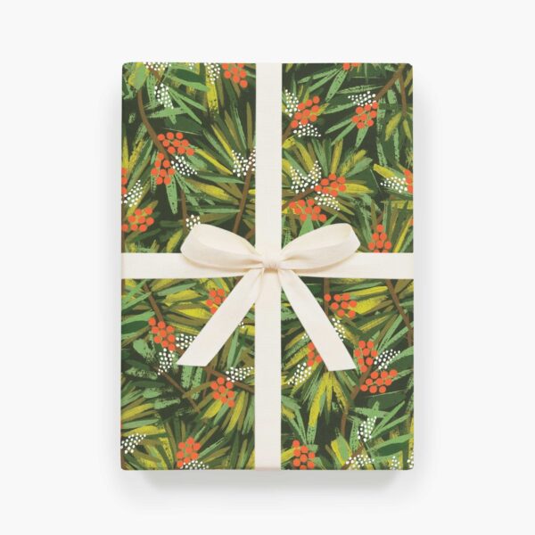 Rifle Paper Co. "Pine" Wrapping Paper Sheet
