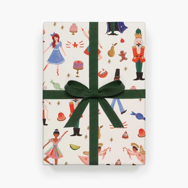 Rifle Paper Co. "Nutcracker" Wrapping Paper Sheet