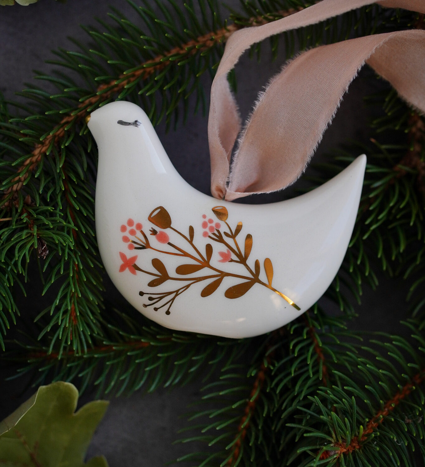 Marinski Christmas Bird - Red Details