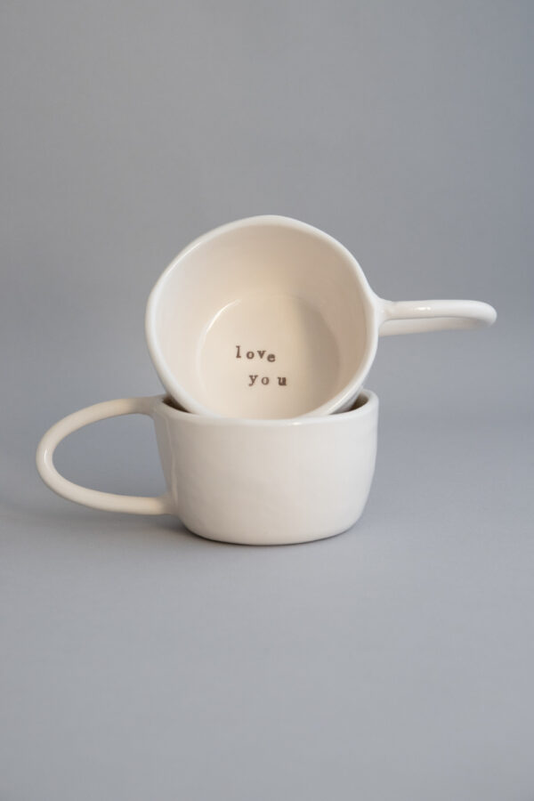 Terra Handmade Ceramic Mug - Love You