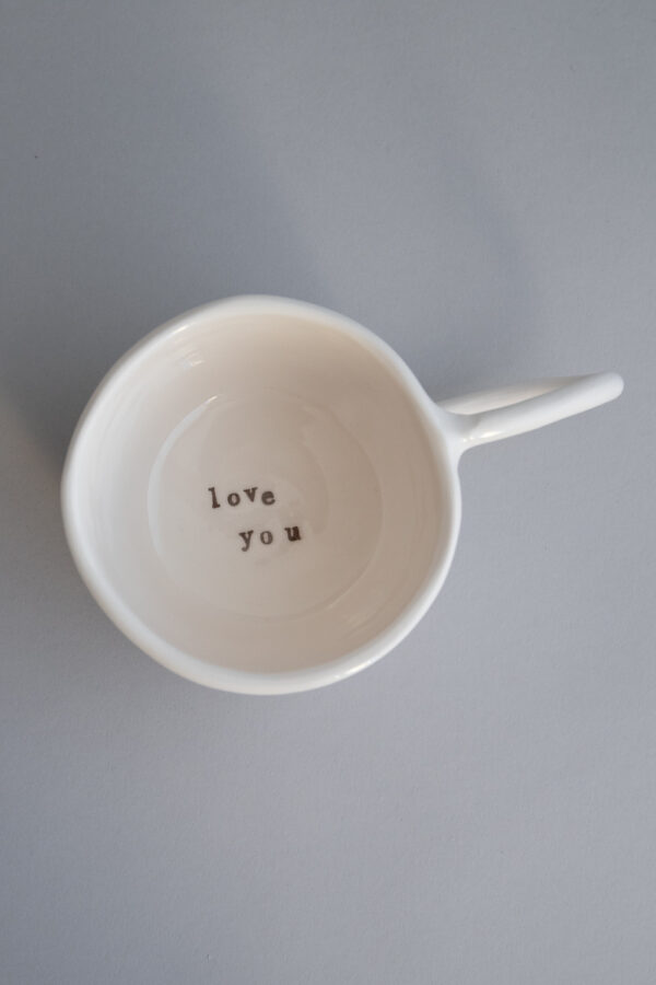 Terra Handmade Ceramic Mug - Love You