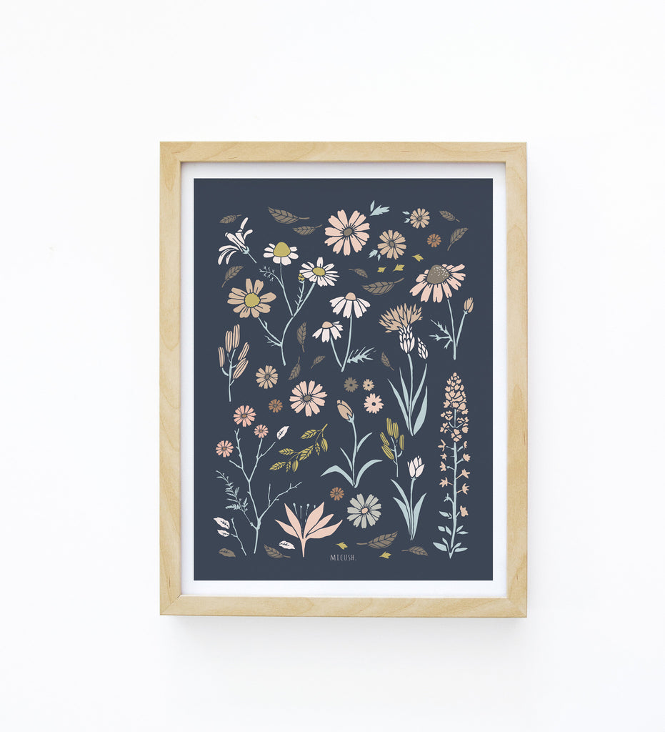 Dark Meadow Art Print