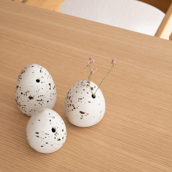 Handmade Ceramic Egg Vase