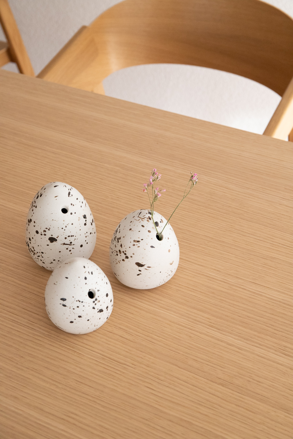 Handmade Ceramic Egg Vase