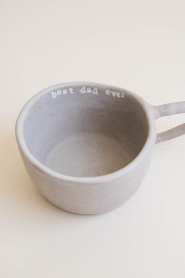 Terra Handmade Ceramic Mug - Best Dad Ever