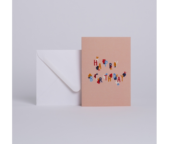 Bloom Happy Birthday Card