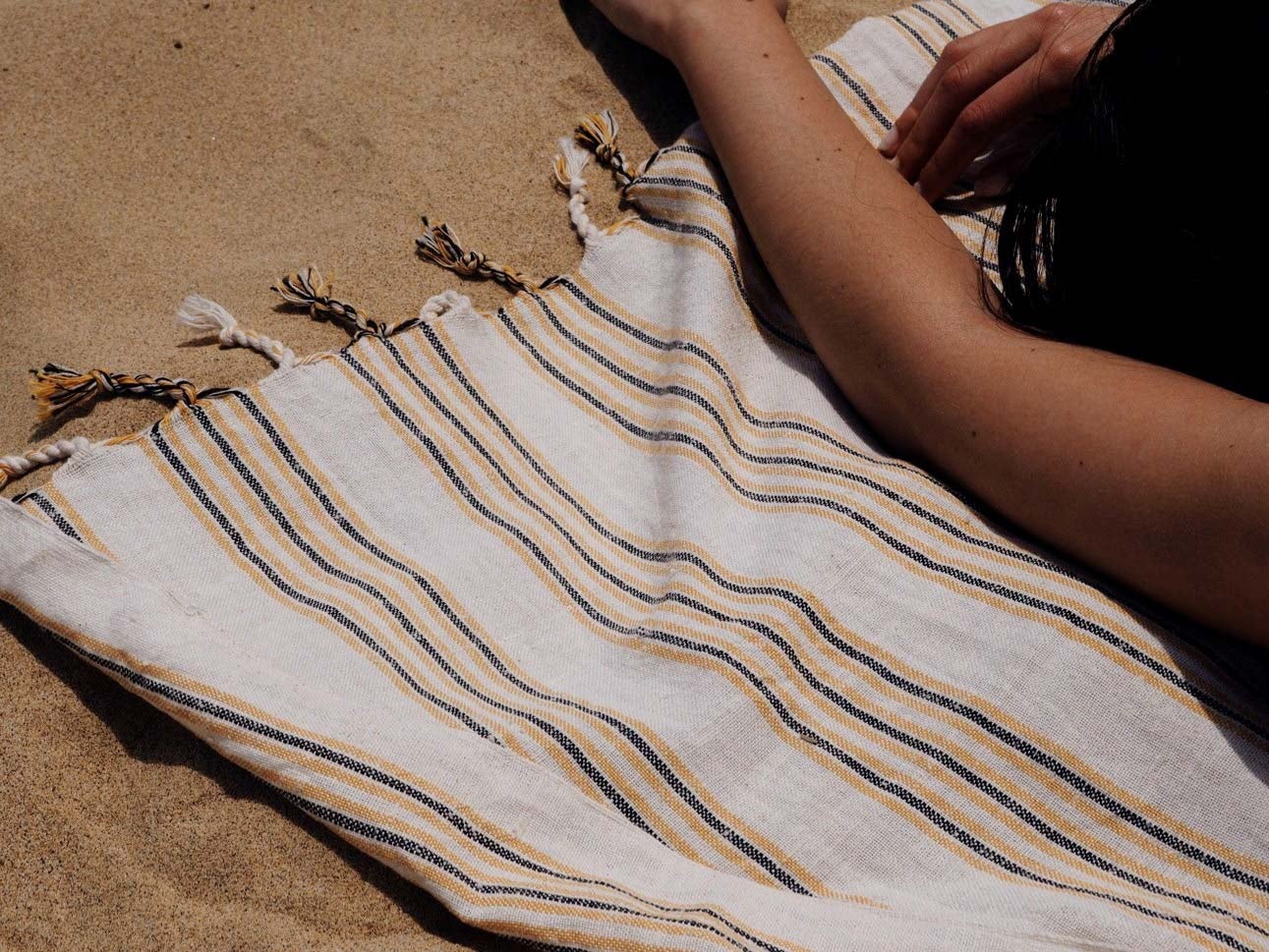 Handwoven Beach Towel - Sol