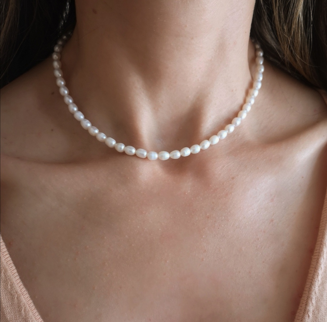 Mirela Pearl Necklace
