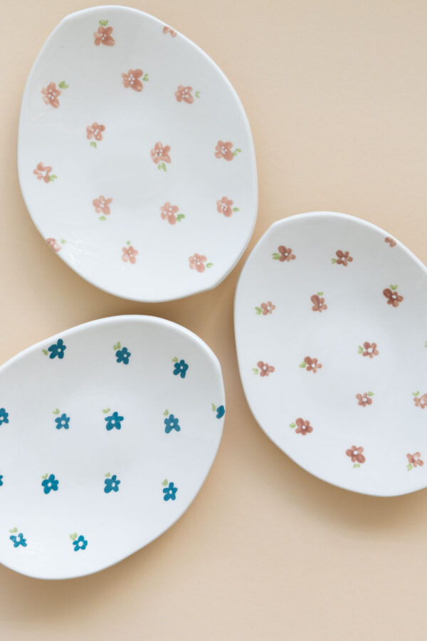 FLEUR Handmade Ceramic Side Plate