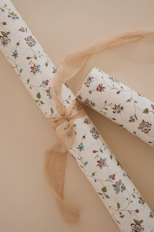 Blooms Italian Wrapping Paper Sheet