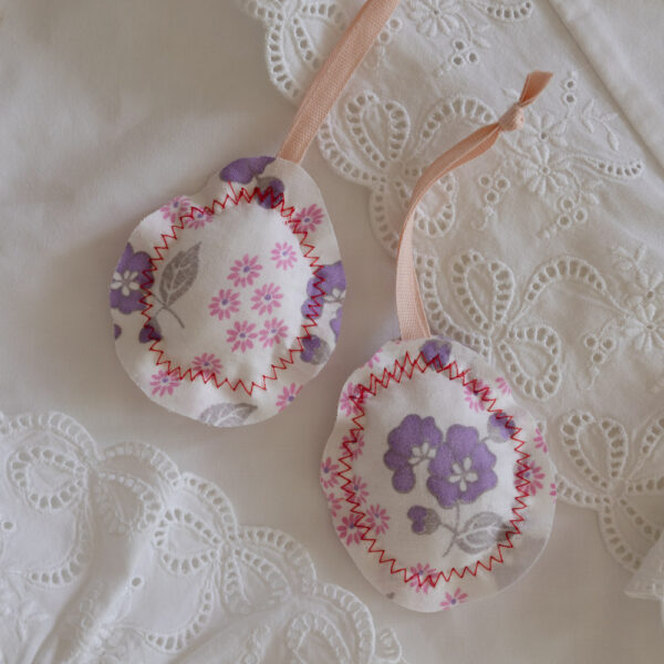 Home & Fleur Fabric Easter Egg - Lavender