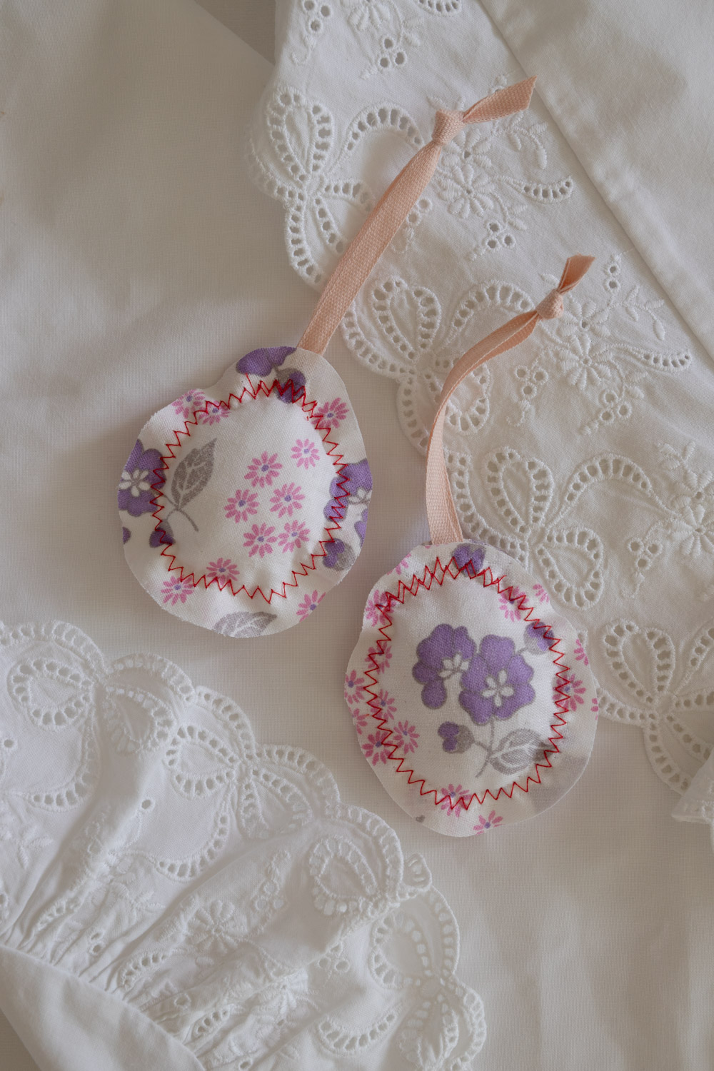 Home & Fleur Fabric Easter Egg - Lavender