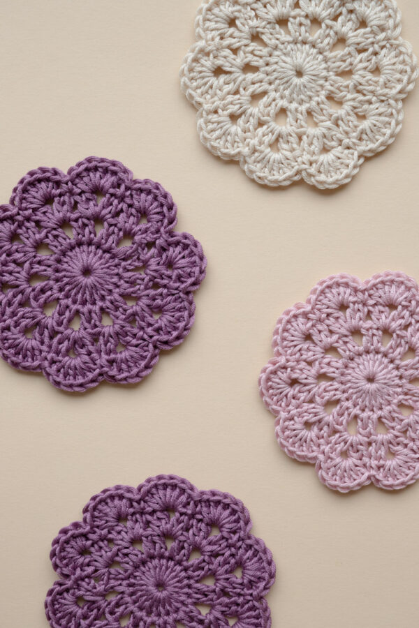 Home & Fleur Crochet Coaster