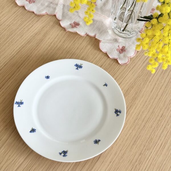 Vintage Langenthal Blue Flowers Big Plate