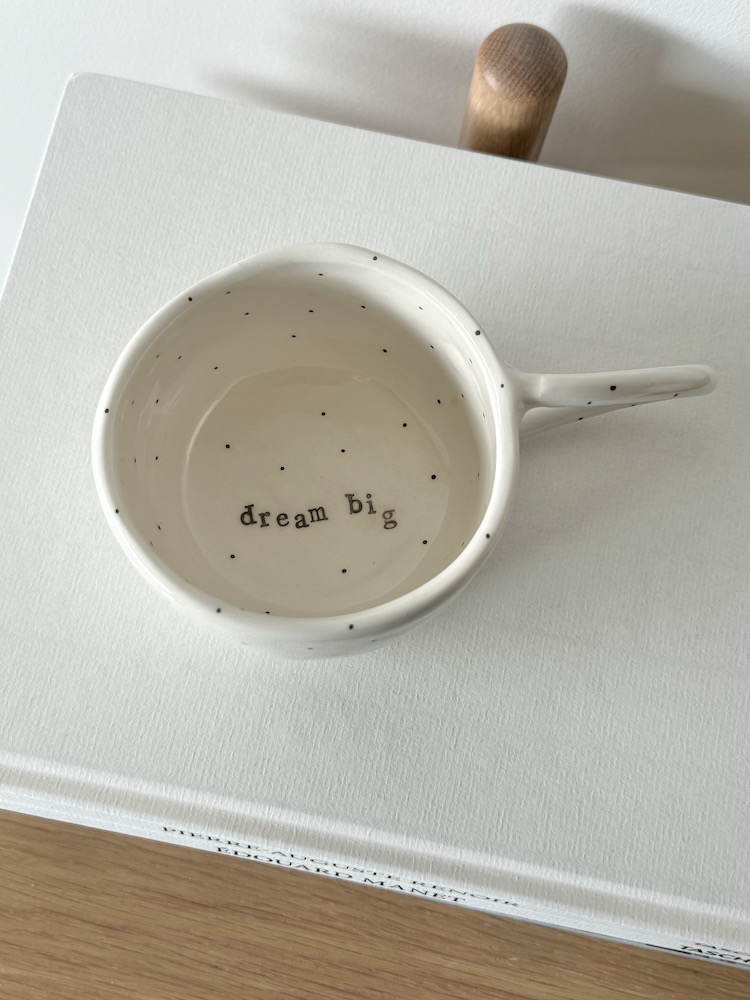 Terra Handmade Ceramic Mug - Dream Big