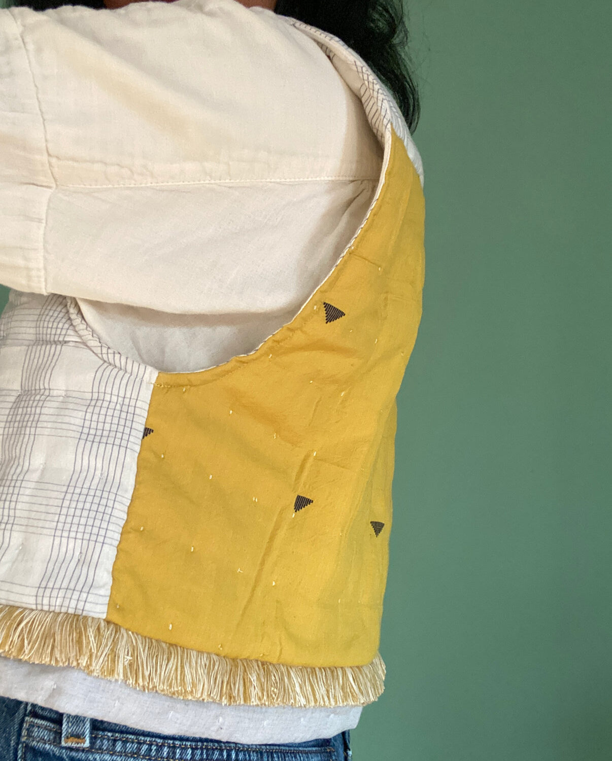 Priya Mustard Gilet