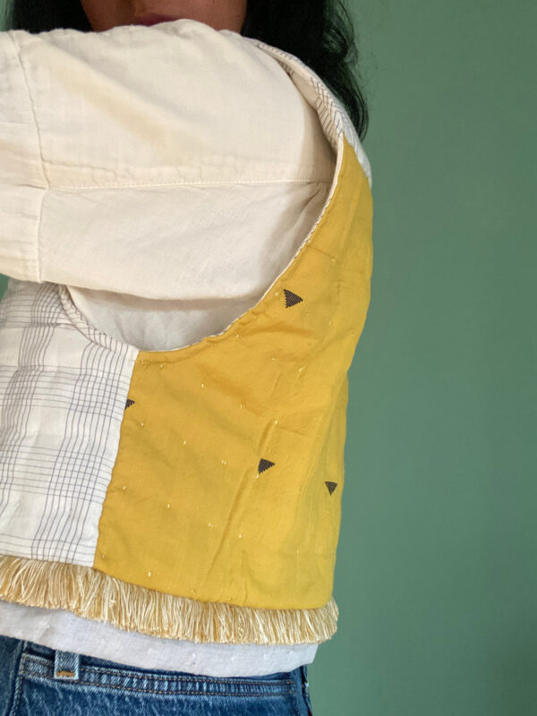 Priya Mustard Gilet