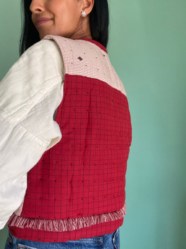 Priya Red Gilet