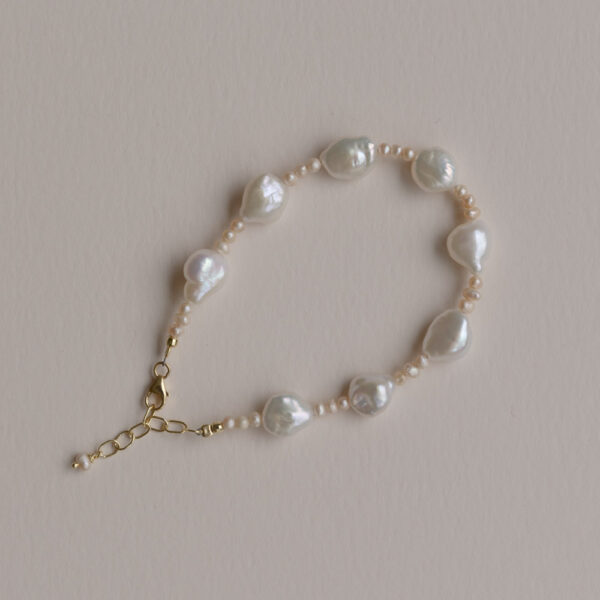 Natural Mixed Pearls Bracelet
