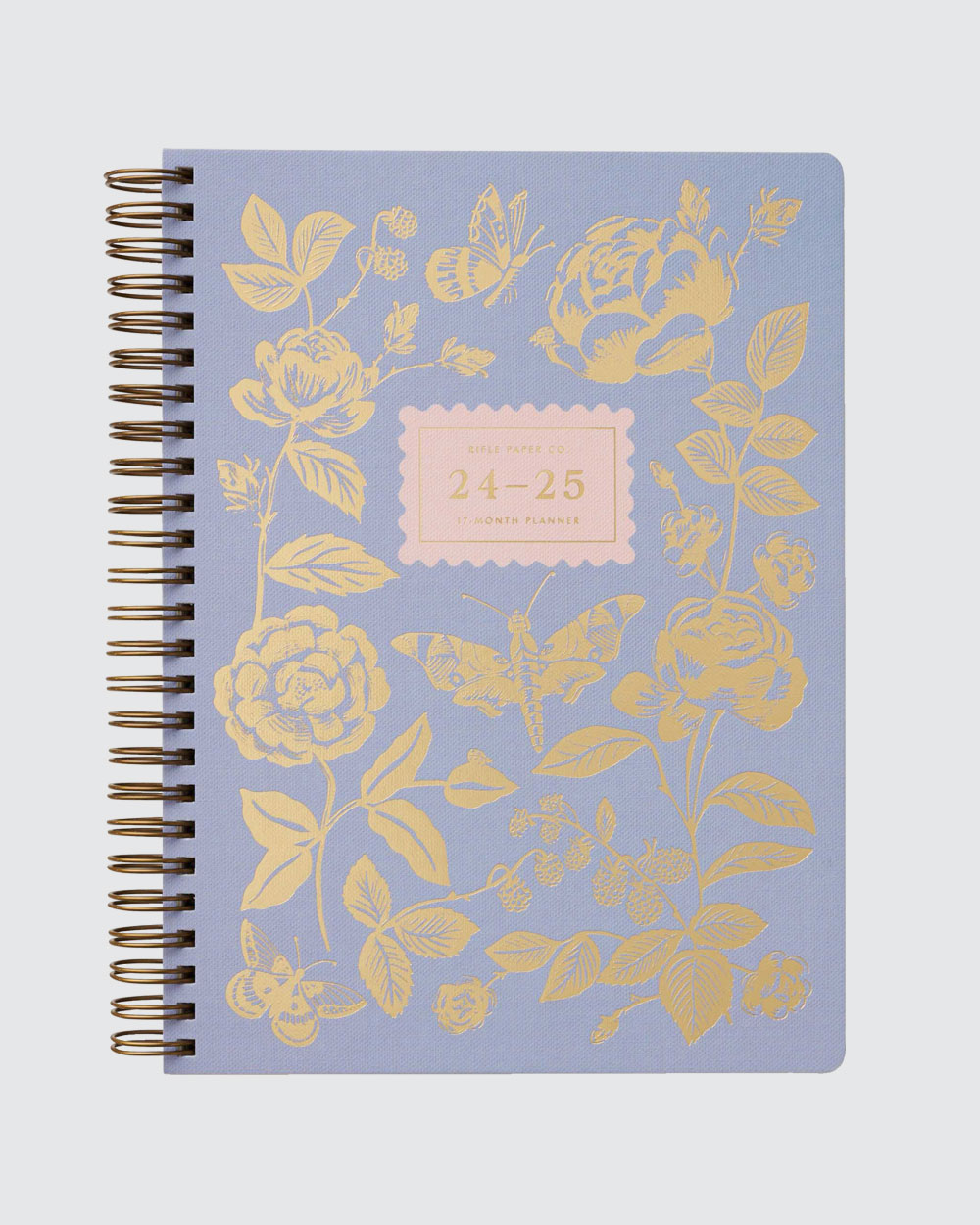 Rifle Paper Co. 2024-2025 "English Rose" 17-Month Softcover Planner