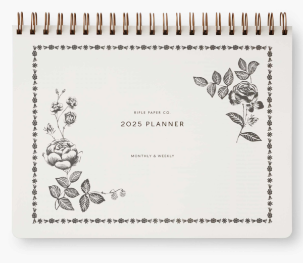 Rifle Paper Co. 2025 "English Rose" Planner