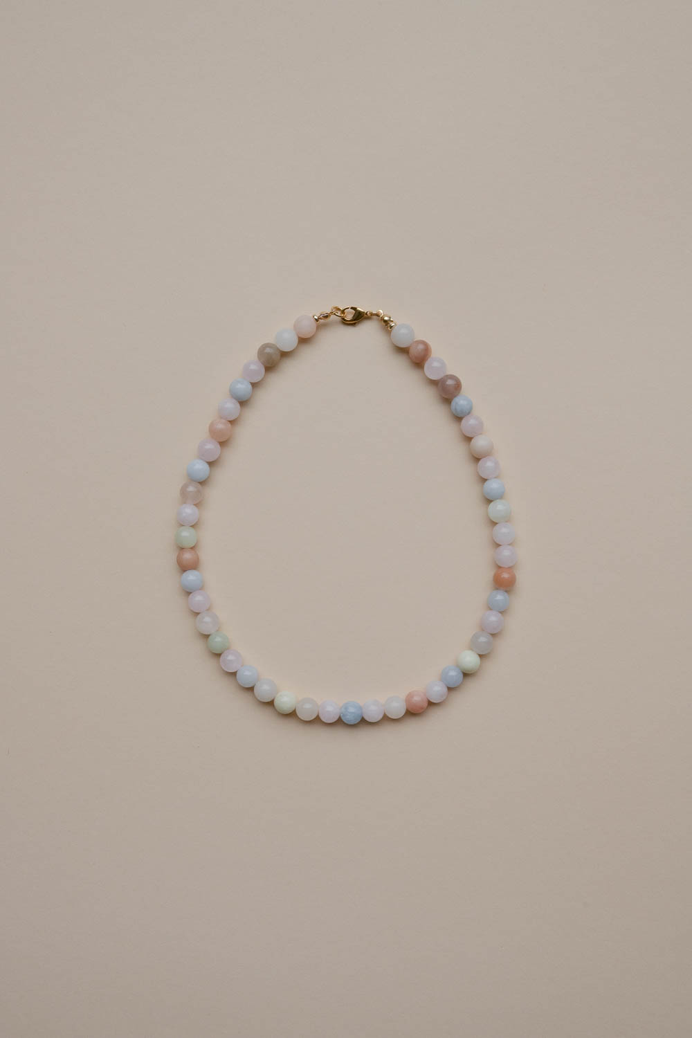 Morganite Gemstone Necklace - Terra