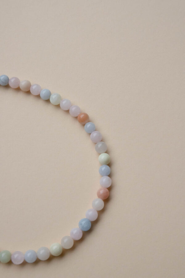 Morganite Gemstone Necklace - Terra