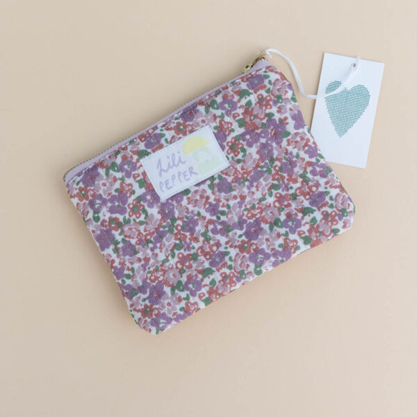 Rose Flower Necessaire Pouch