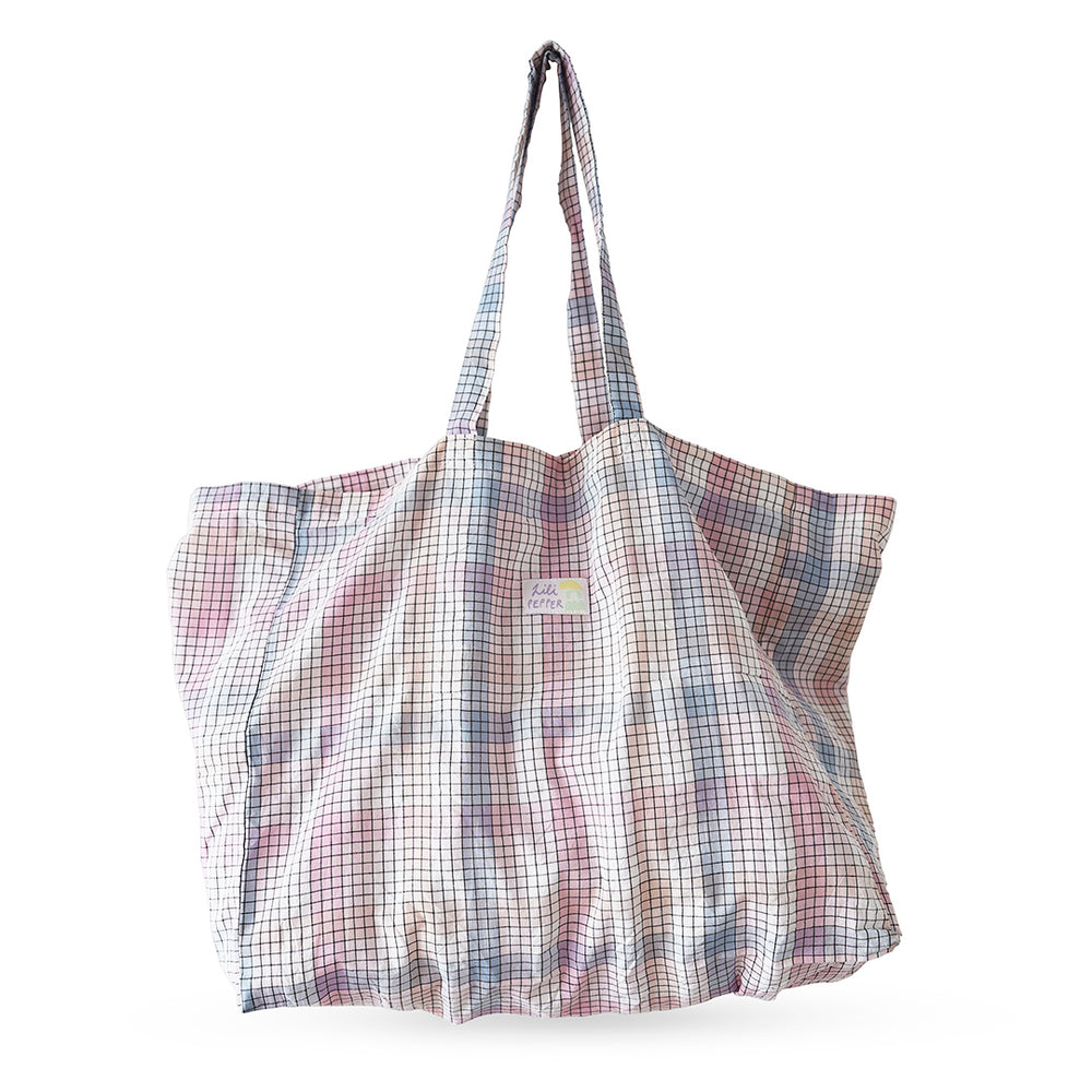 Check Sunset Cotton Bag