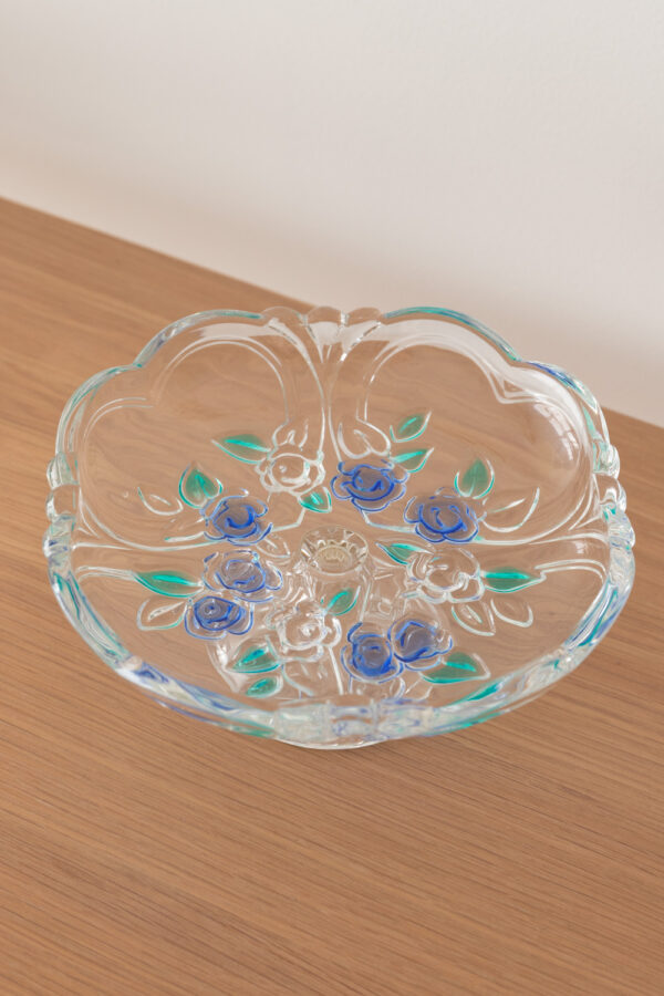 Vintage Glass Cookie Stand