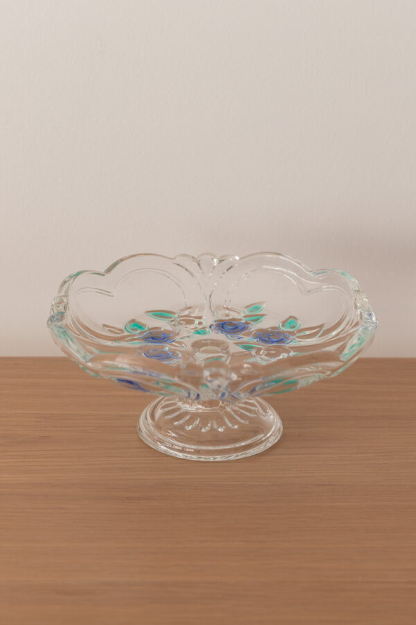 Vintage Glass Cookie Stand