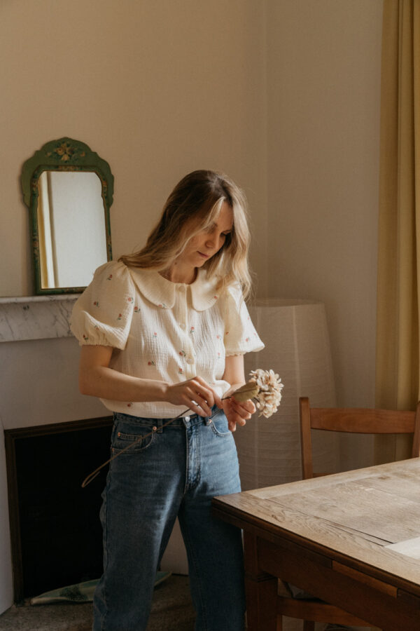 Zoe Tulip Muslin Blouse