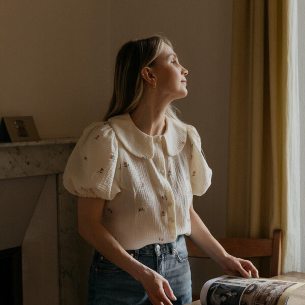 Zoe Tulip Muslin Blouse