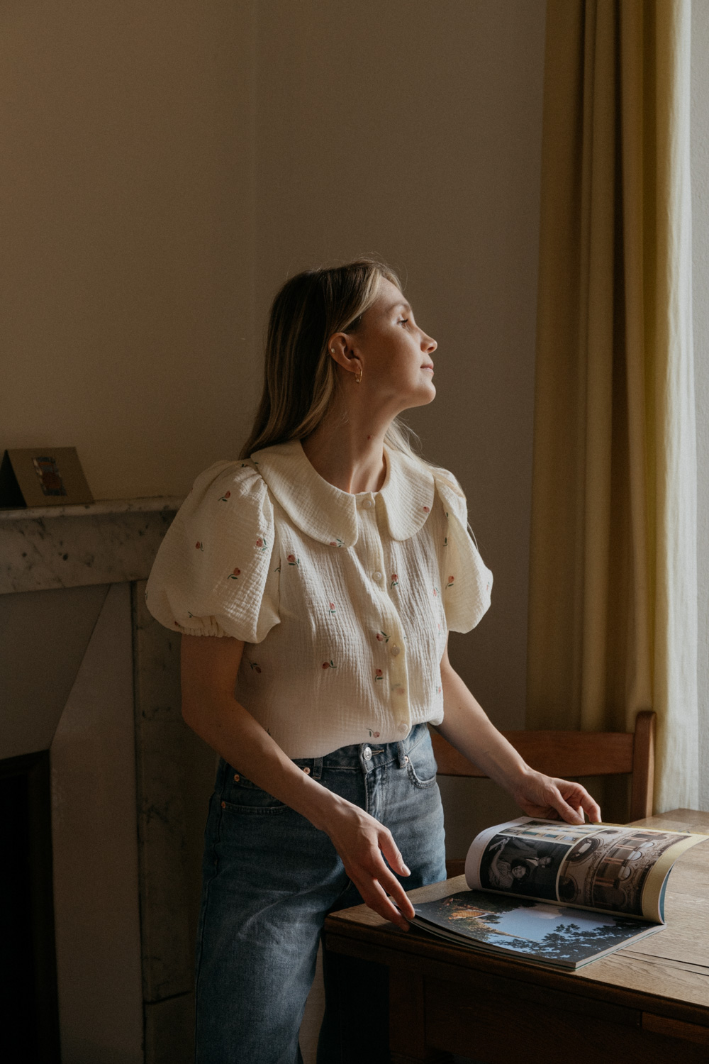 Zoe Tulip Muslin Blouse