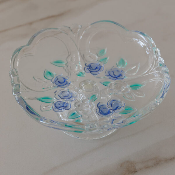 Vintage Glass Cookie Stand