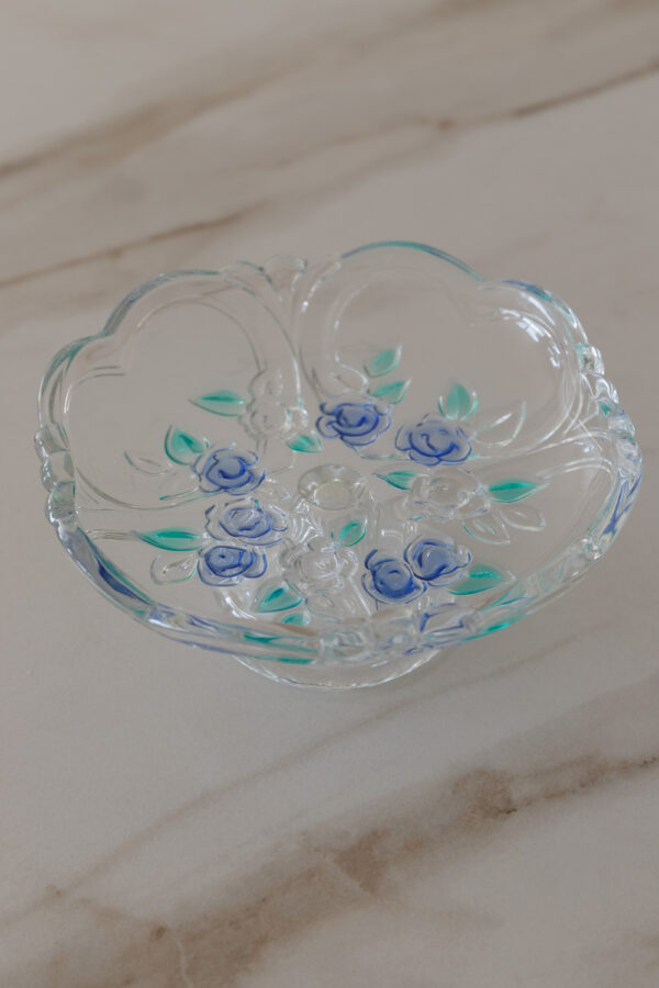 Vintage Glass Cookie Stand