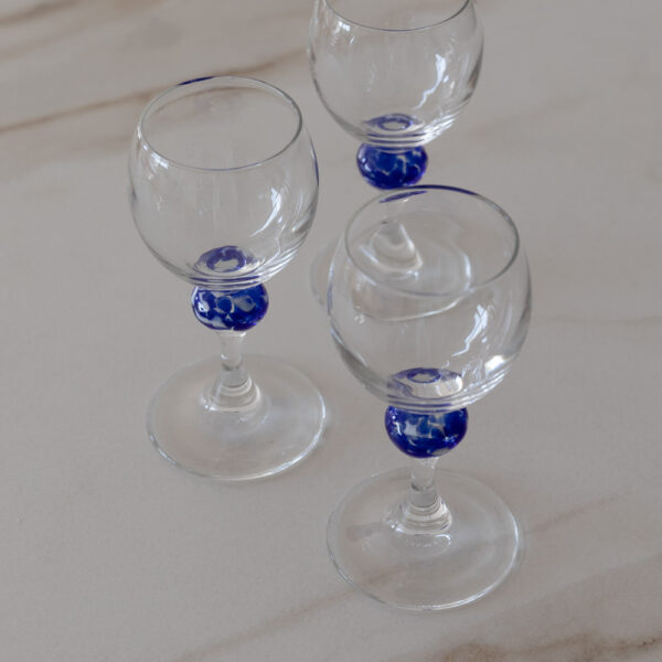 Vintage Pony Glass Set of 3