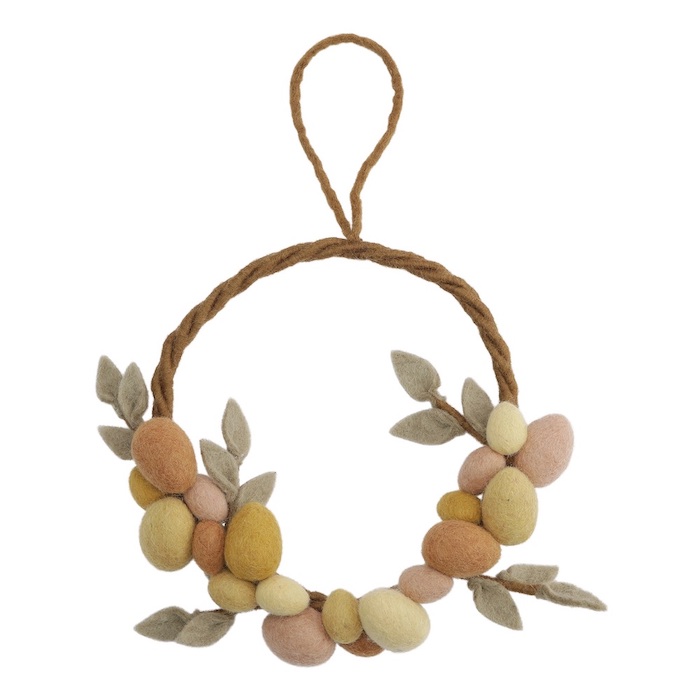 Felt Easter Wreath